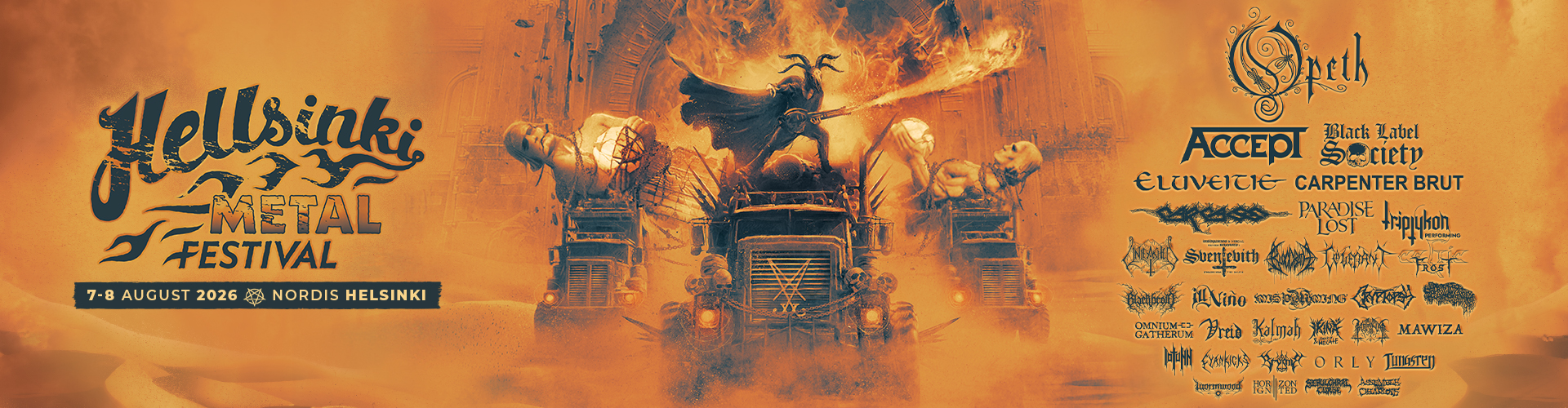 Paraati / Hellsinki Metal Festival 2026